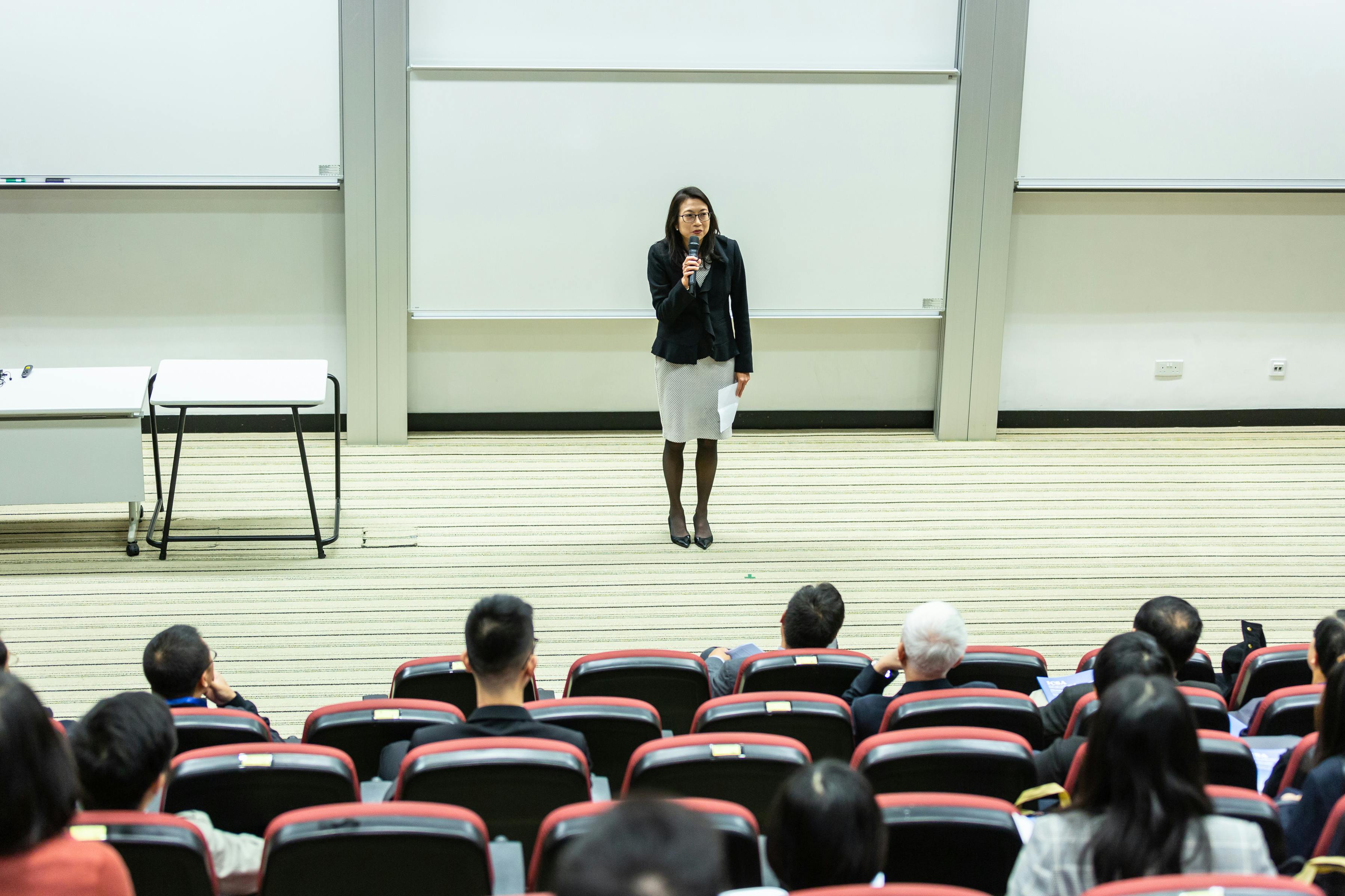 students learning in a classroom